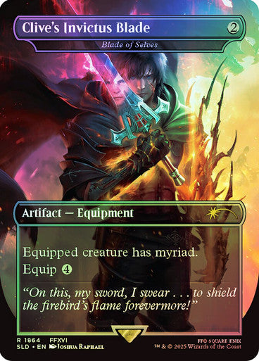 Clive's Invictus Blade - Blade of Selves (Rainbow Foil) [Secret Lair Drop Series]