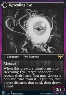 Concealing Curtains // Revealing Eye [Innistrad: Double Feature] [Foil]