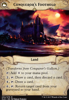 Conqueror's Galleon // Conqueror's Foothold [Ixalan Prerelease Promos]