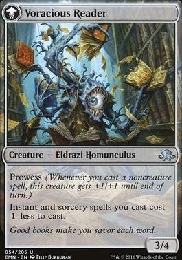 Curious Homunculus // Voracious Reader [Eldritch Moon]