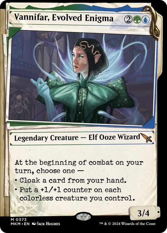 Vannifar, Evolved Enigma (Showcase) (0373) [Murders at Karlov Manor] [Foil]