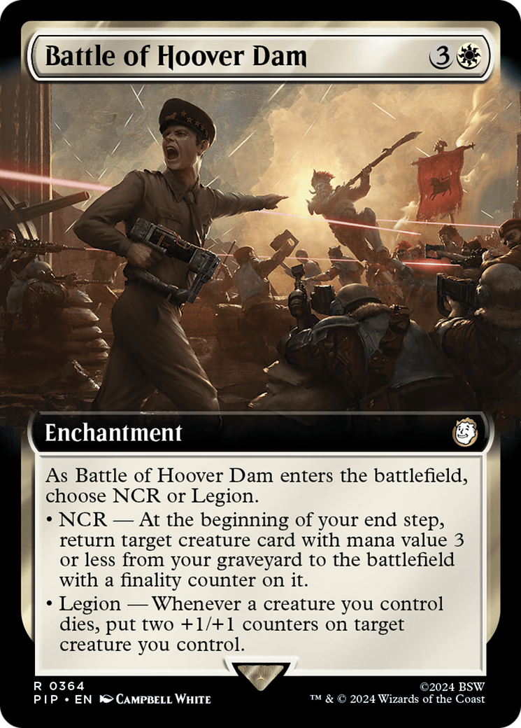 Battle of Hoover Dam (Extended Art) [Fallout] [Foil]