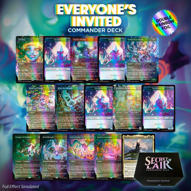 Secret Lair Commander Deck - Everyone's Invited