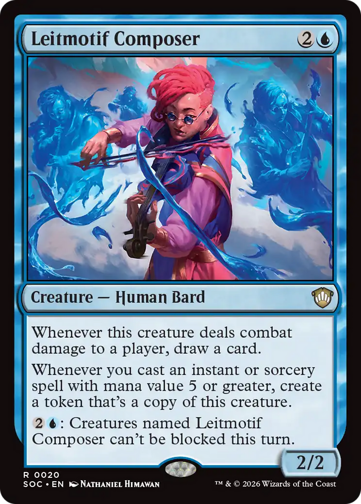 Leitmotif Composer [Secrets of Strixhaven Commander] [Foil]