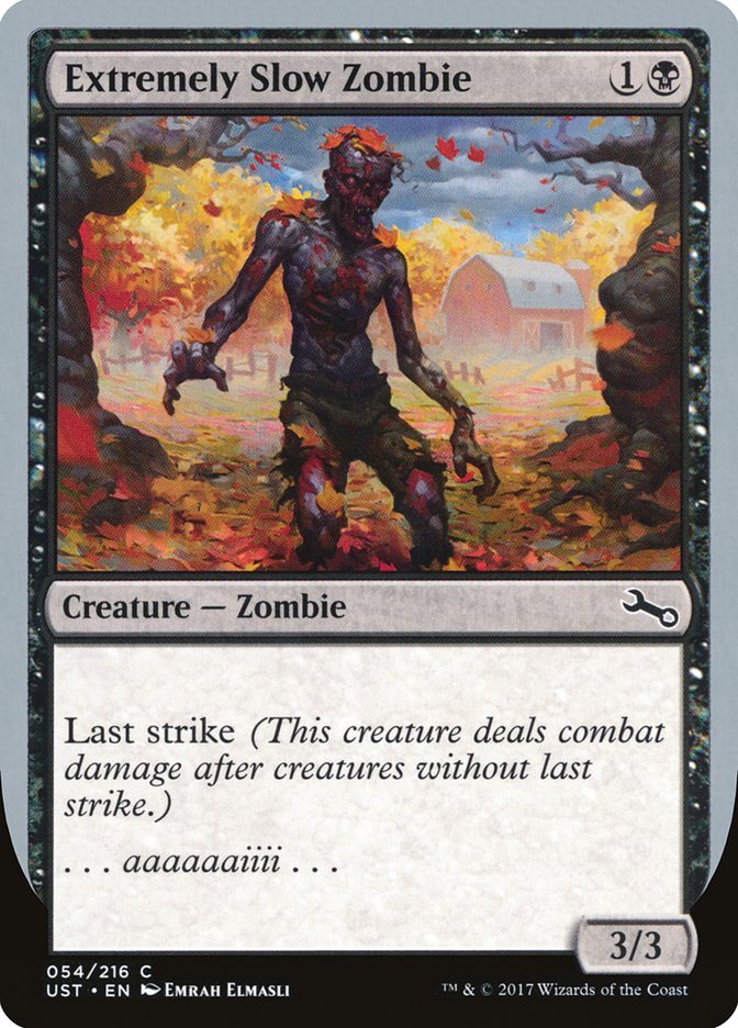 Extremely Slow Zombie ("...aaaaaaiiii...") [Unstable] [Foil]