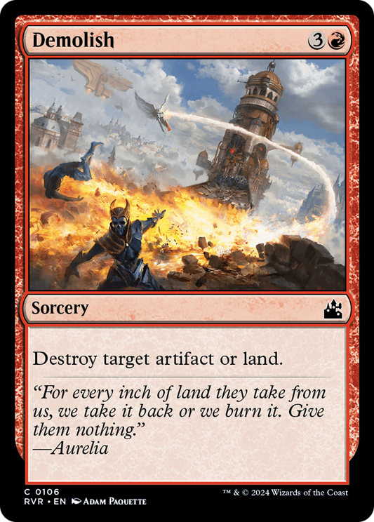 Demolish [Ravnica Remastered] [Foil]