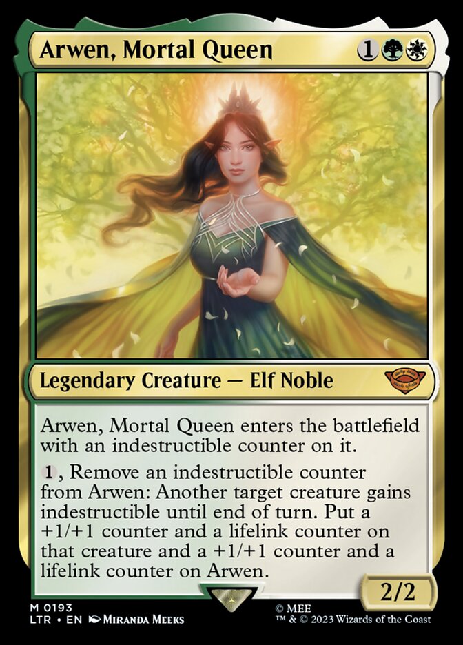 Arwen, Mortal Queen [The Lord of the Rings: Tales of Middle-Earth] [Foil]