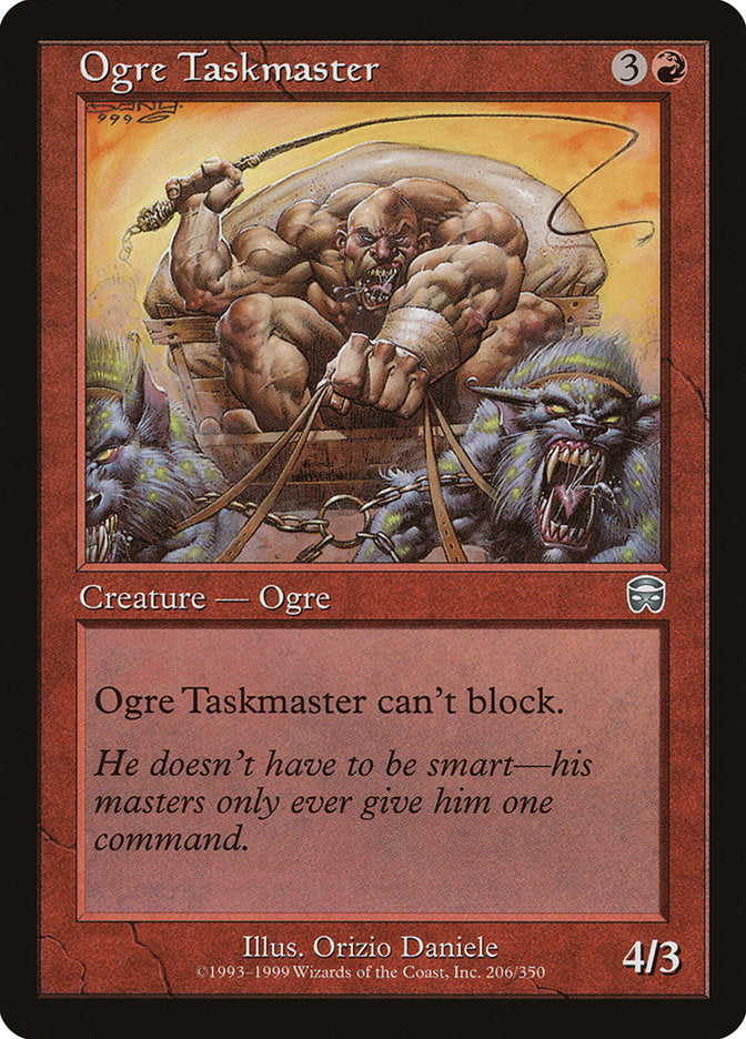 Ogre Taskmaster [Mercadian Masques] [Foil]