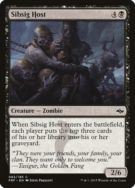 Sibsig Host [Fate Reforged] [Foil]