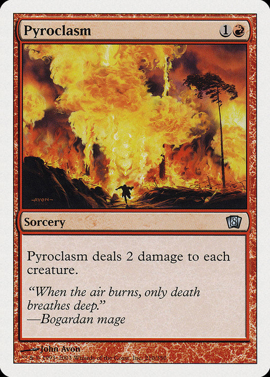 Pyroclasm [Eighth Edition] [Foil]