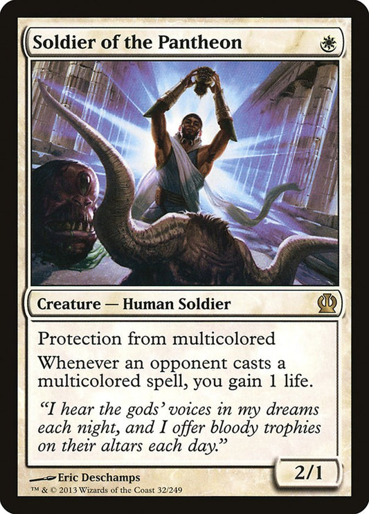 Soldier of the Pantheon [Theros] [Foil]