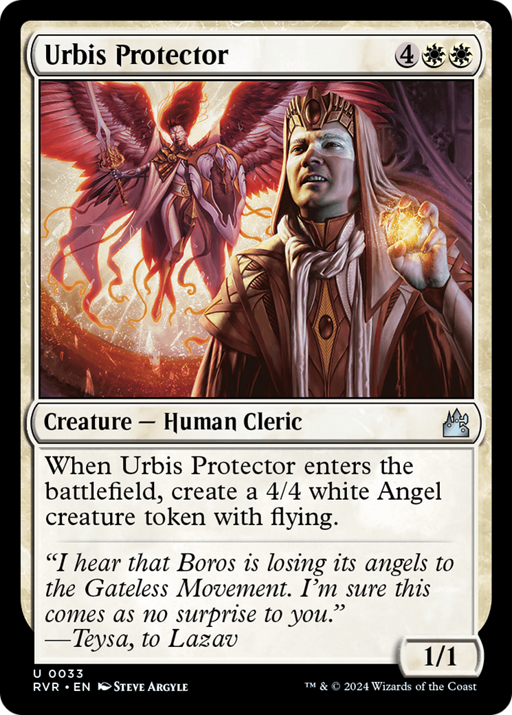 Urbis Protector [Ravnica Remastered] [Foil]