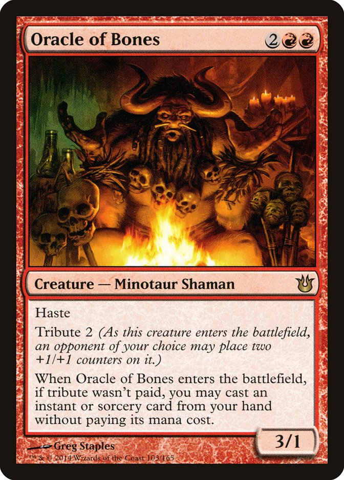 Oracle of Bones [Born of the Gods] [Foil]