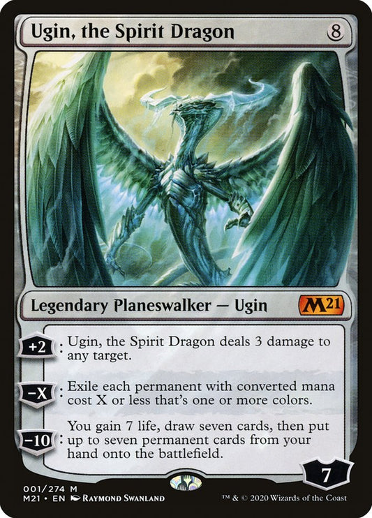 Ugin, the Spirit Dragon [Core Set 2021] [Foil]