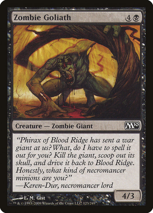Zombie Goliath [Core Set 2010] [Foil]