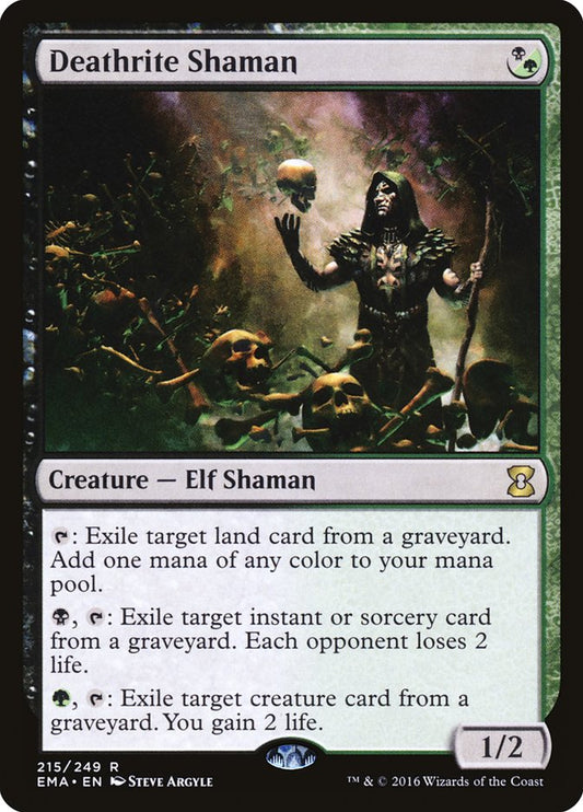 Deathrite Shaman [Eternal Masters] [Foil]