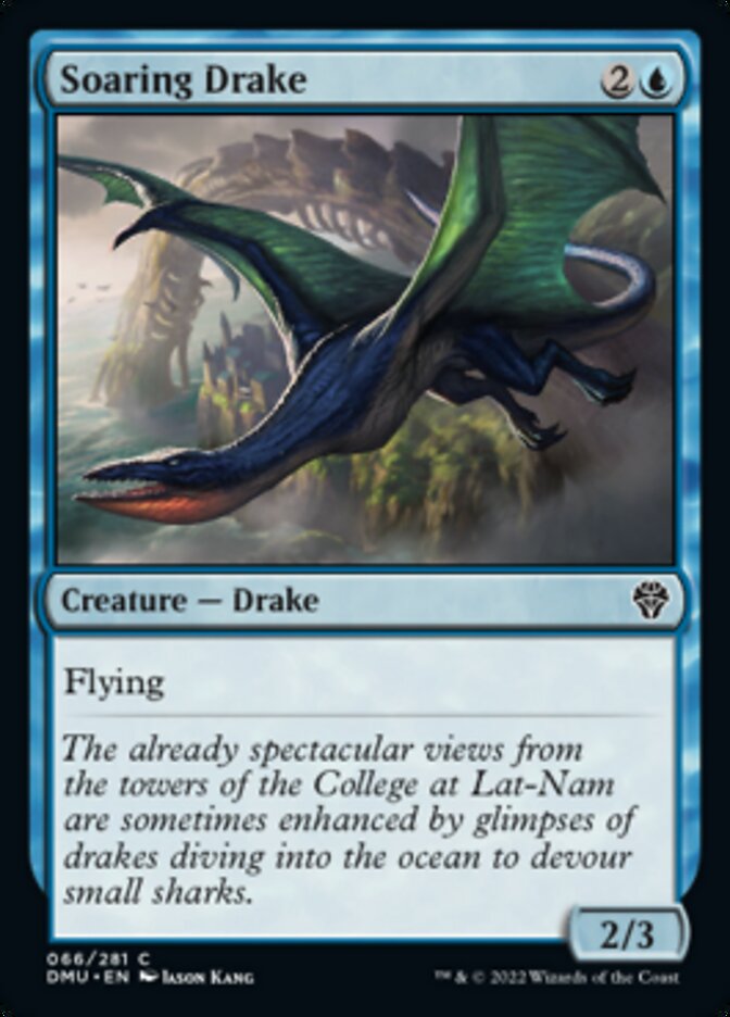 Soaring Drake [Dominaria United] [Foil]
