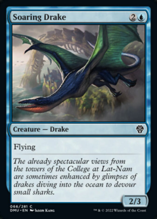 Soaring Drake [Dominaria United] [Foil]