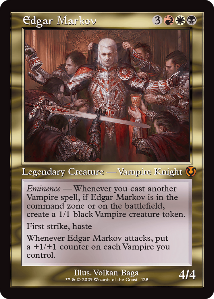 Edgar Markov (Retro Frame) [Innistrad Remastered] [Foil]