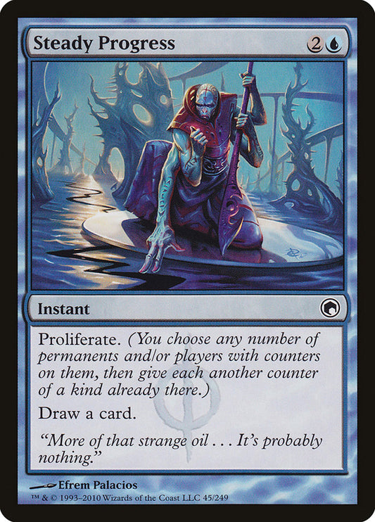Steady Progress [Scars of Mirrodin] [Foil]