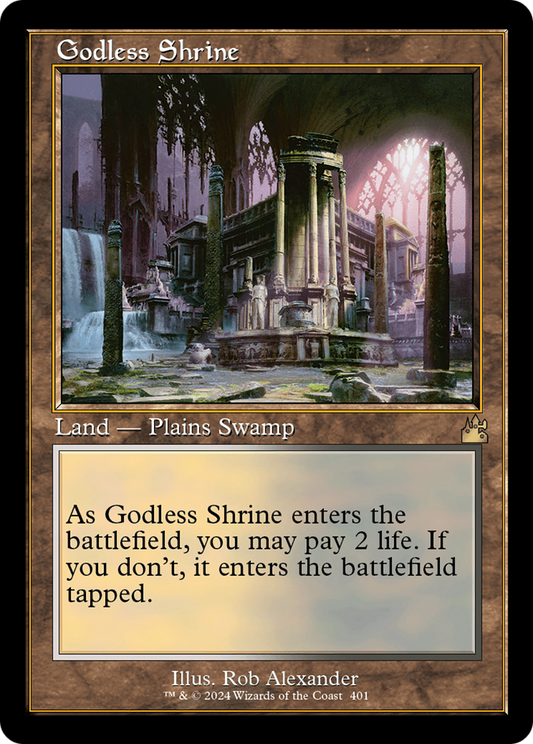 Godless Shrine (Retro) [Ravnica Remastered] [Foil]