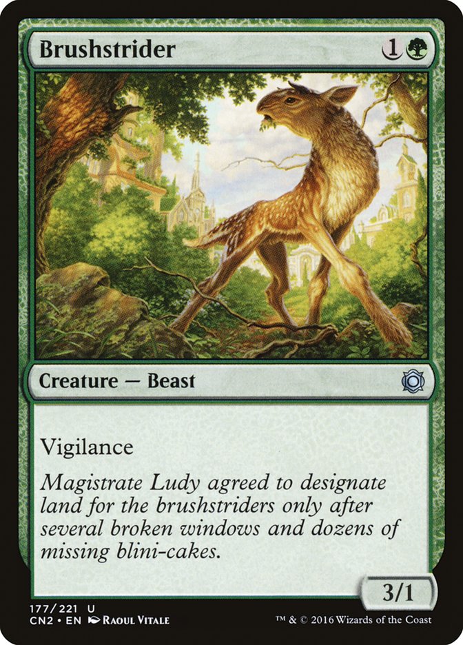 Brushstrider [Conspiracy: Take the Crown] [Foil]