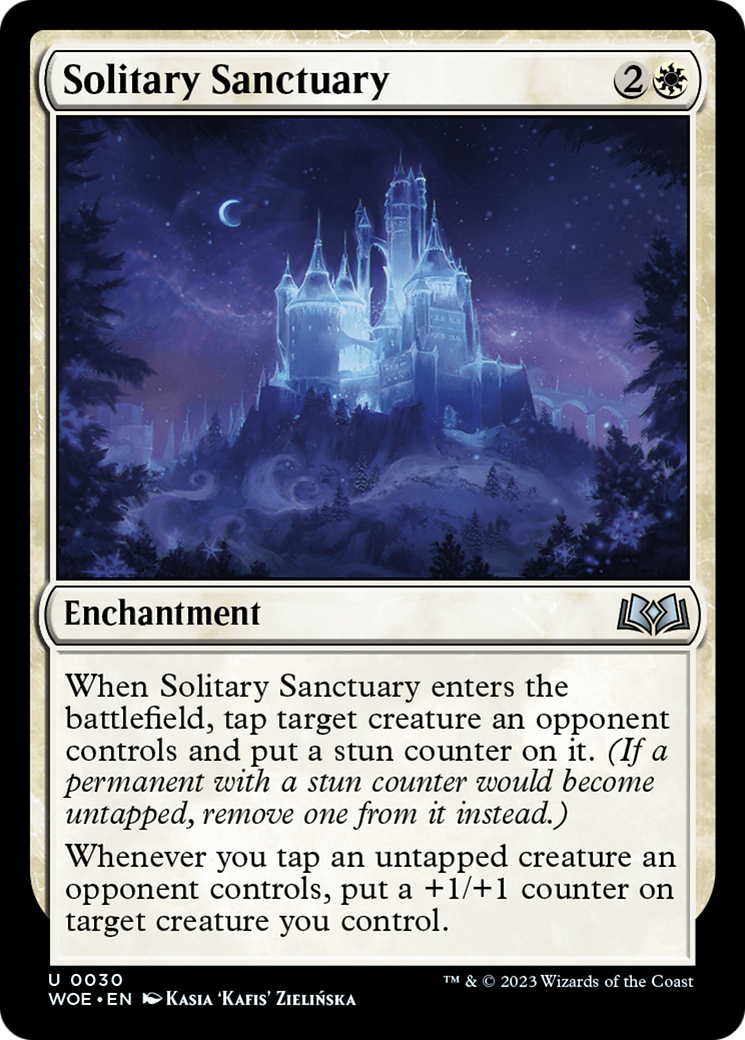 Solitary Sanctuary [Wilds of Eldraine] [Foil]