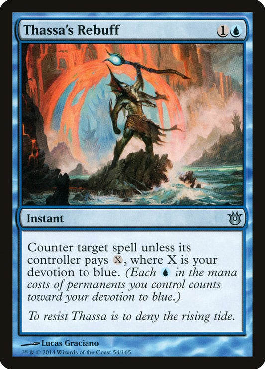 Thassa's Rebuff [Born of the Gods] [Foil]