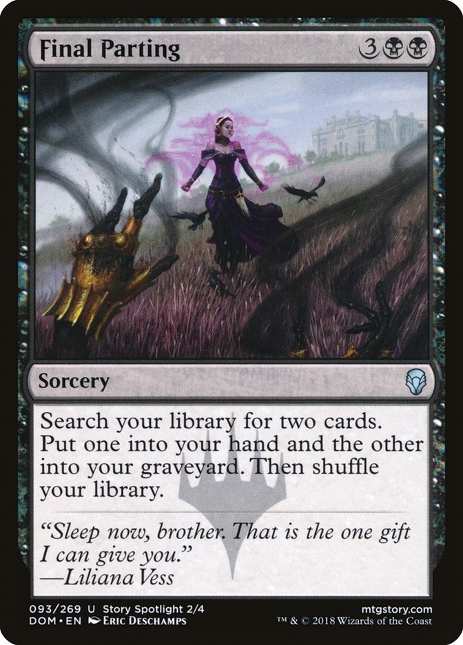 Final Parting [Dominaria] [Foil]