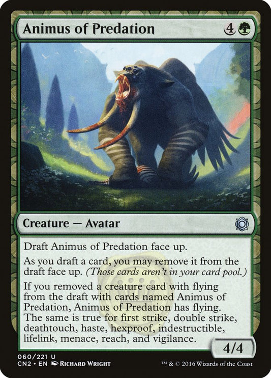 Animus of Predation [Conspiracy: Take the Crown] [Foil]