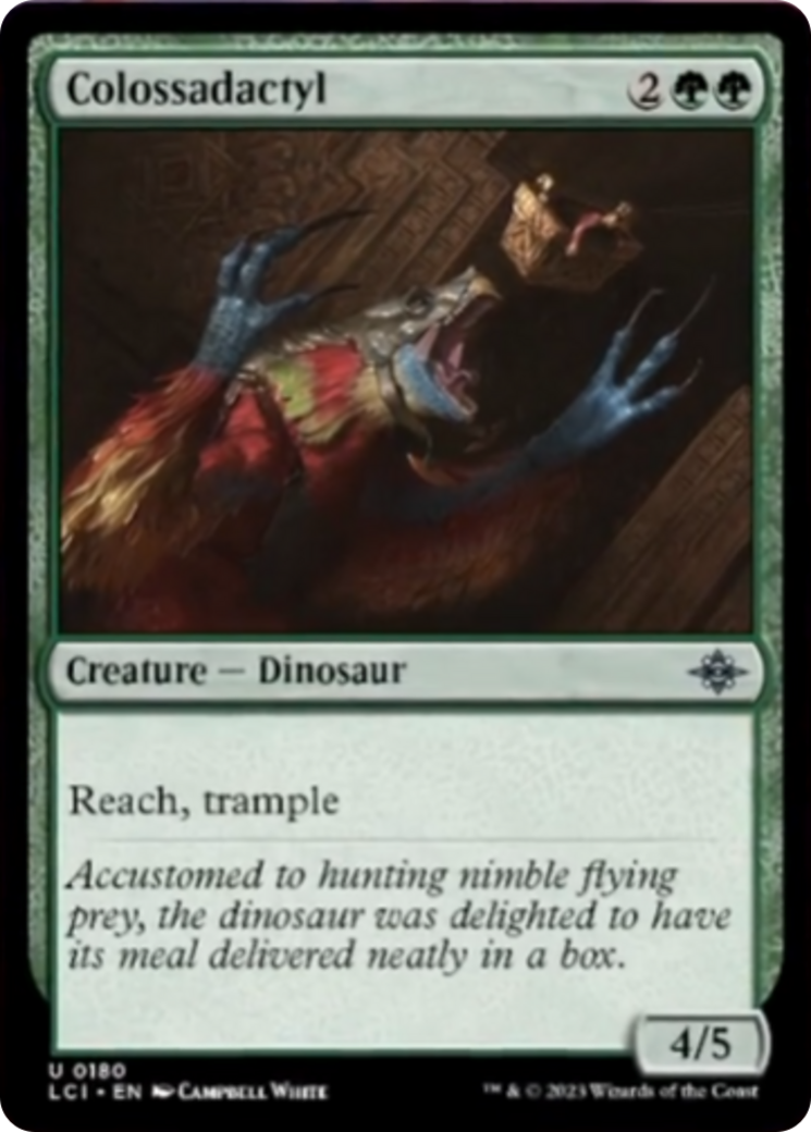 Colossadactyl [The Lost Caverns of Ixalan] [Foil]