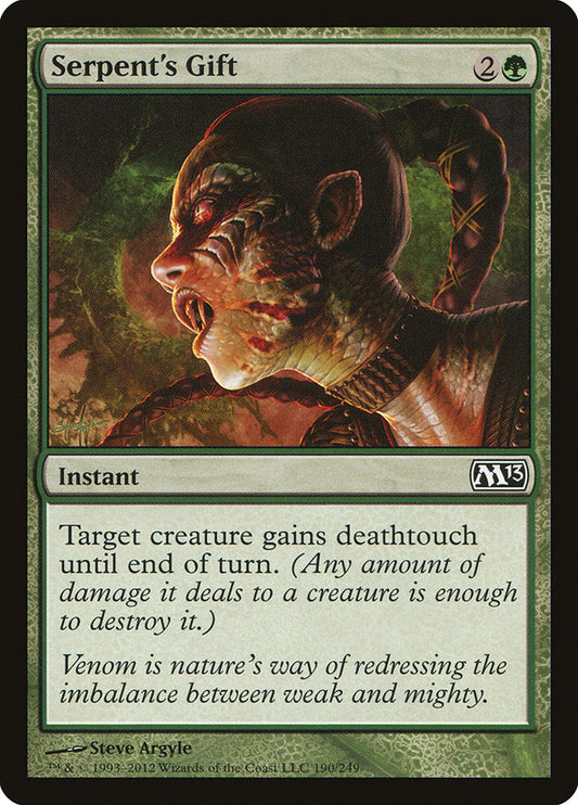 Serpent's Gift [Core Set 2013]