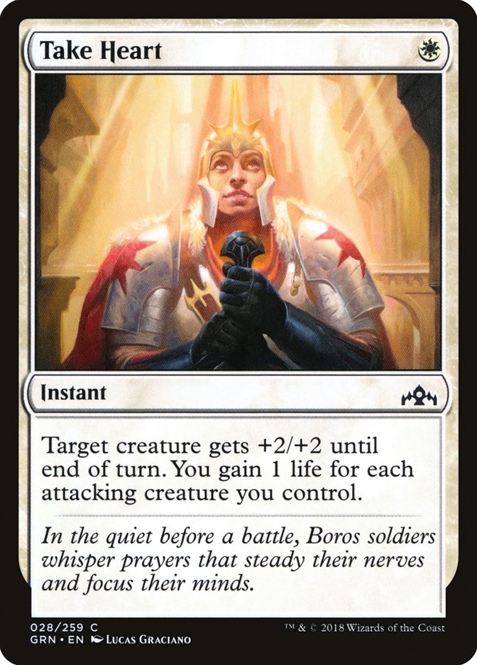 Take Heart [Guilds of Ravnica] [Foil]