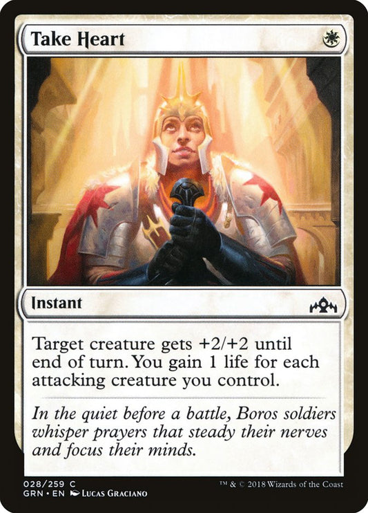 Take Heart [Guilds of Ravnica] [Foil]
