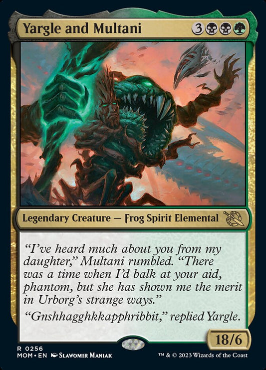 Yargle and Multani [March of the Machine] [Foil]