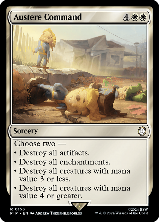 Austere Command [Fallout] [Foil]