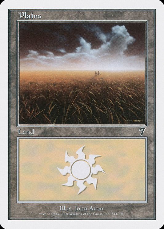 Plains (344) [Seventh Edition] [Foil]