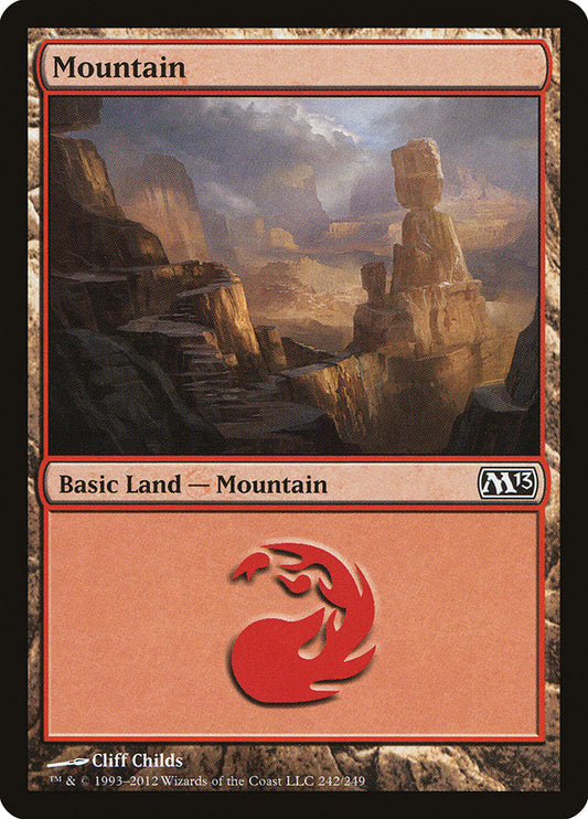 Mountain (242) [Core Set 2013]