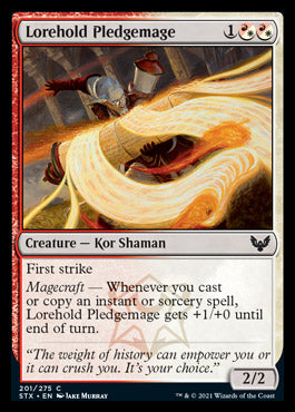 Lorehold Pledgemage [Strixhaven: School of Mages] [Foil]