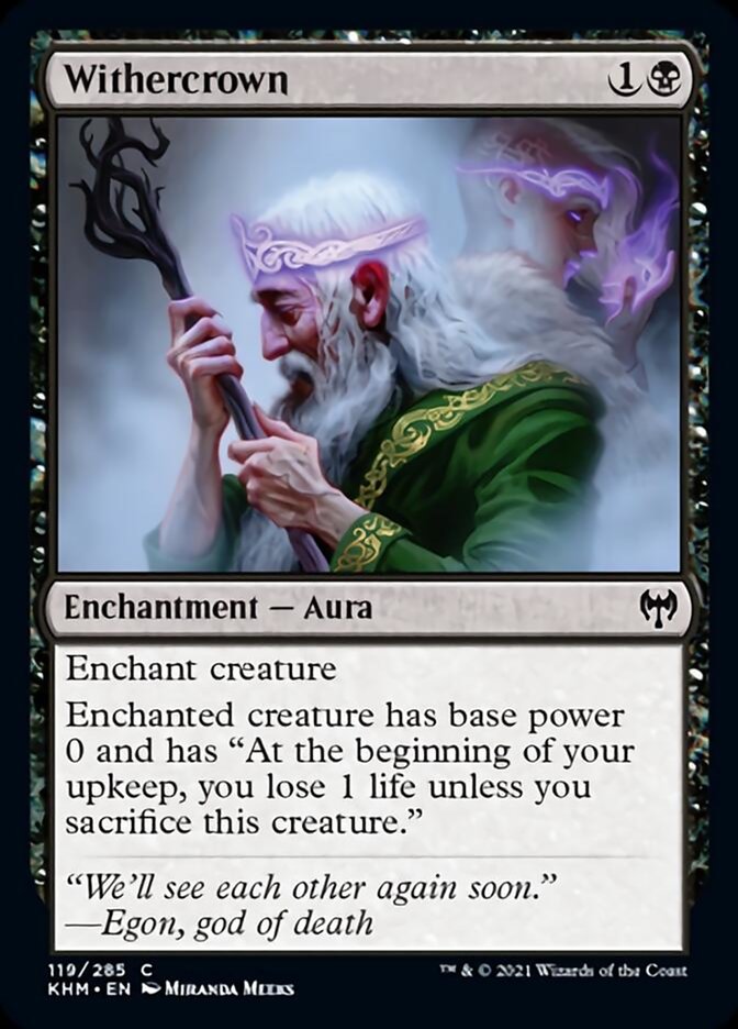 Withercrown [Kaldheim] [Foil]