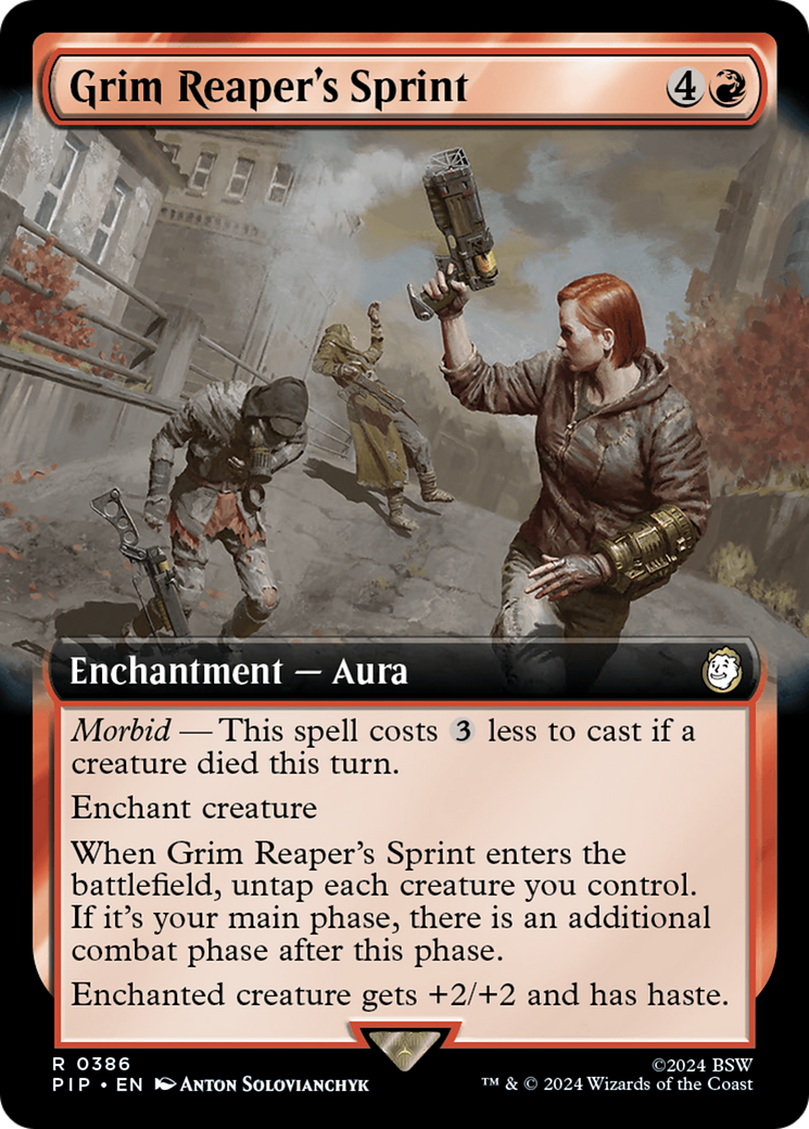 Grim Reaper's Sprint (Extended Art) [Fallout] [Foil]