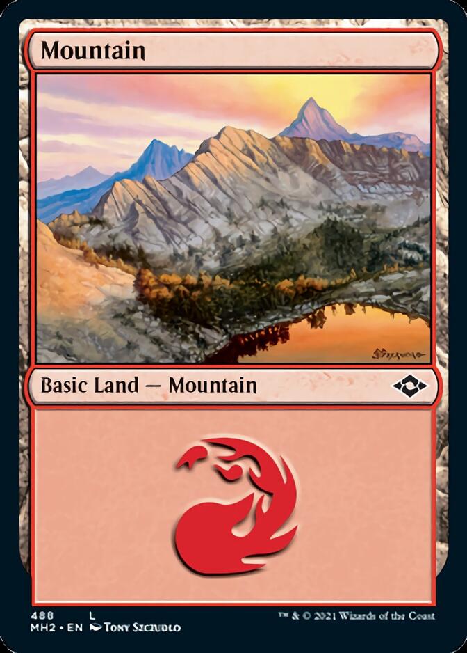 Mountain (488) [Modern Horizons 2] [Foil]