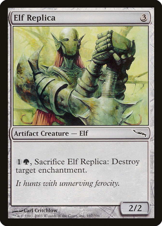 Elf Replica [Mirrodin] [Foil]