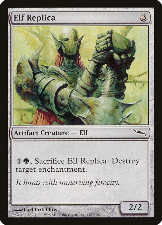 Elf Replica [Mirrodin] [Foil]