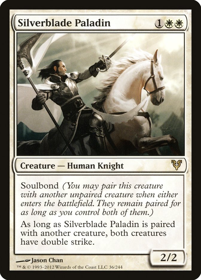 Silverblade Paladin [Avacyn Restored] [Foil]