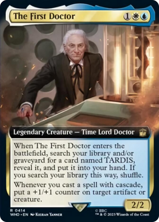 The First Doctor (Extended Art) [Doctor Who] [Foil]