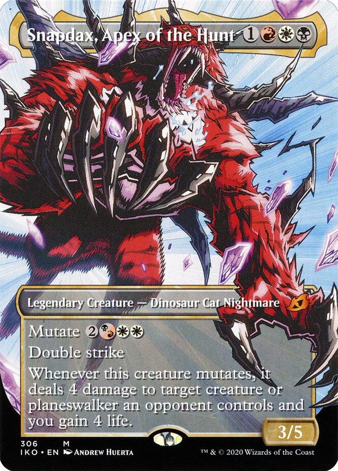 Snapdax, Apex of the Hunt (Showcase) [Ikoria: Lair of Behemoths] [Foil]