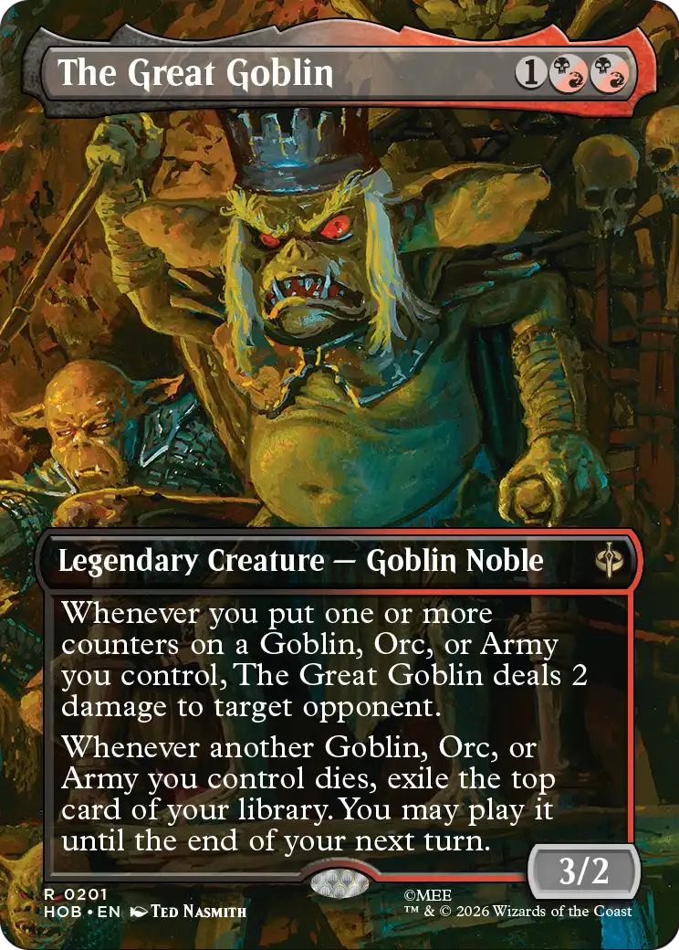 The Great Goblin (Borderless) [The Hobbit]