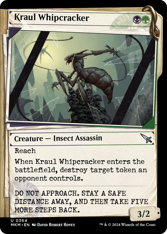 Kraul Whipcracker (Showcase) [Murders at Karlov Manor] [Foil]