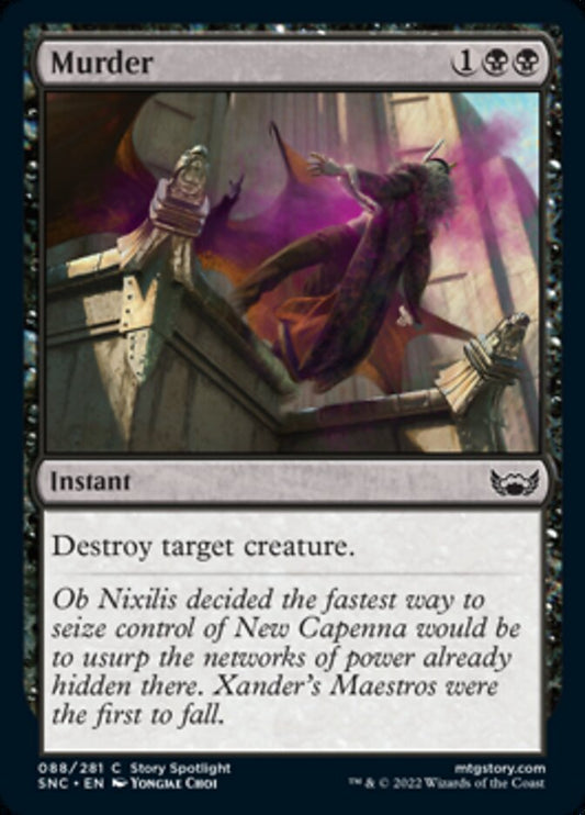 Murder [Streets of New Capenna] [Foil]